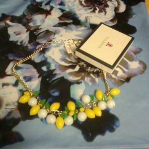 Lemon dangly necklace from Talbots